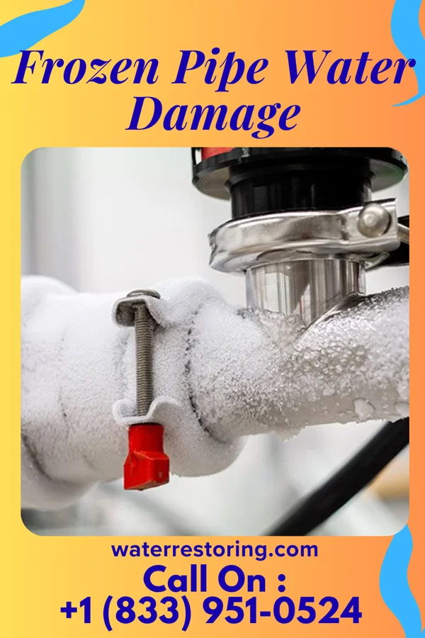 Frozen Pipe Water Damage in Enhaut, PA